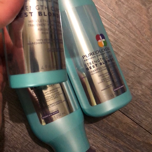 Pureology strength cure blonde set BRAND NEW - Picture 3 of 3